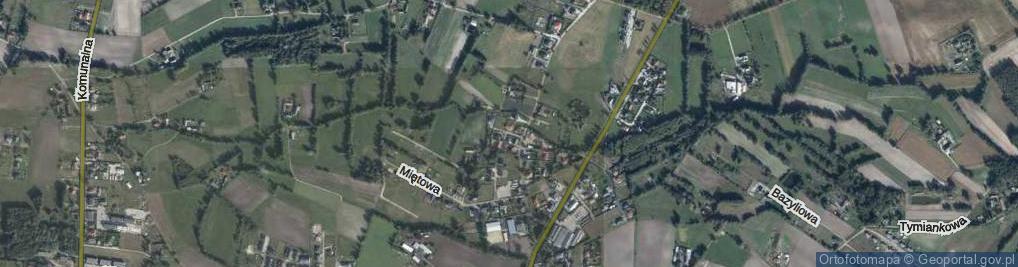 Zdjęcie satelitarne Zakątek ul.